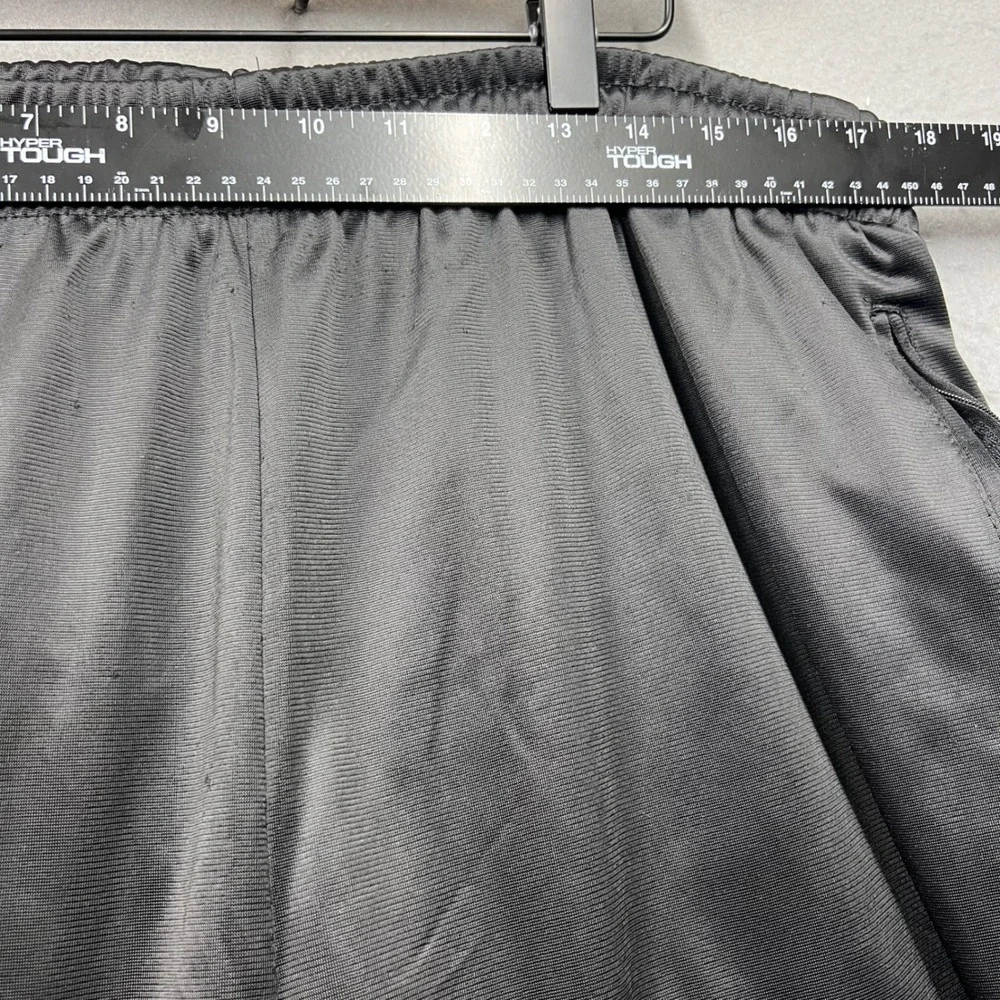 Nike Track Pants‎ Mens XXL Black White Stripe Zip Leg Athletic Warm Up 1482